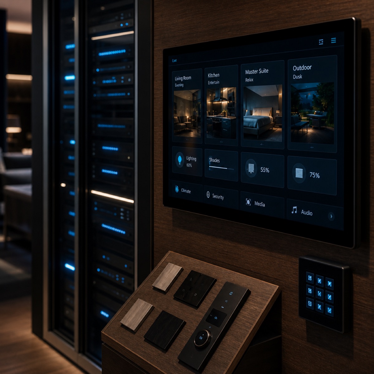 Cerebros, Domótica e interfaces